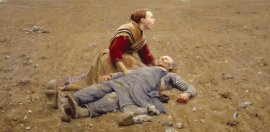 H._A._Brendekilde_-_Udslidt_(1889) schmal.jpg